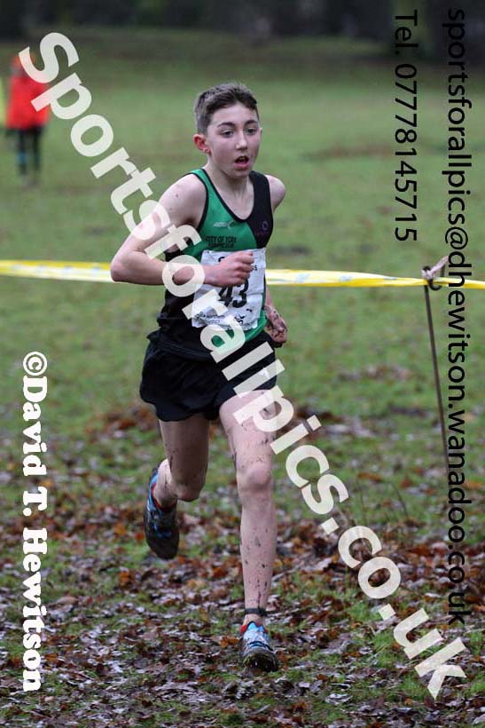 Boys under-15s Northern Cross Country, Knowsley Safari Park. Photo: David T. Hewitson/Sports for All Pics